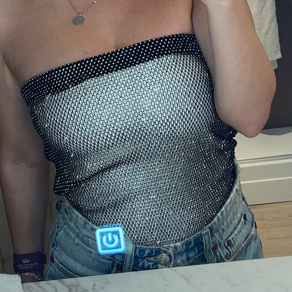 Rhinestone Top - image 1